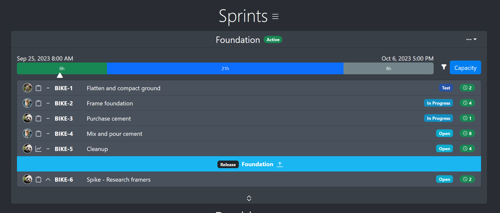 Image of sprint